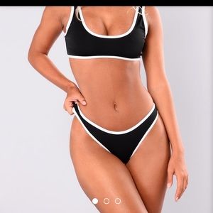 Fashion Nova Black bikini